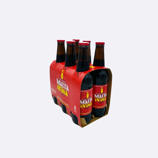 Malta India Botella - Paquete 12 OZ X 6 Unidades