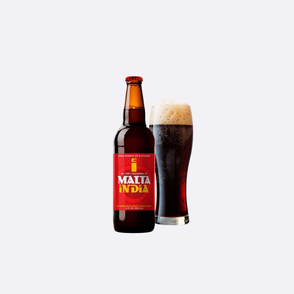 Malta India Botella - Paquete 12 OZ X 6 Unidades