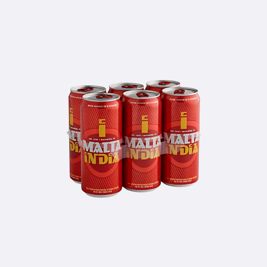 Malta India Lata - Paquete 12 OZ X 6 Unidades