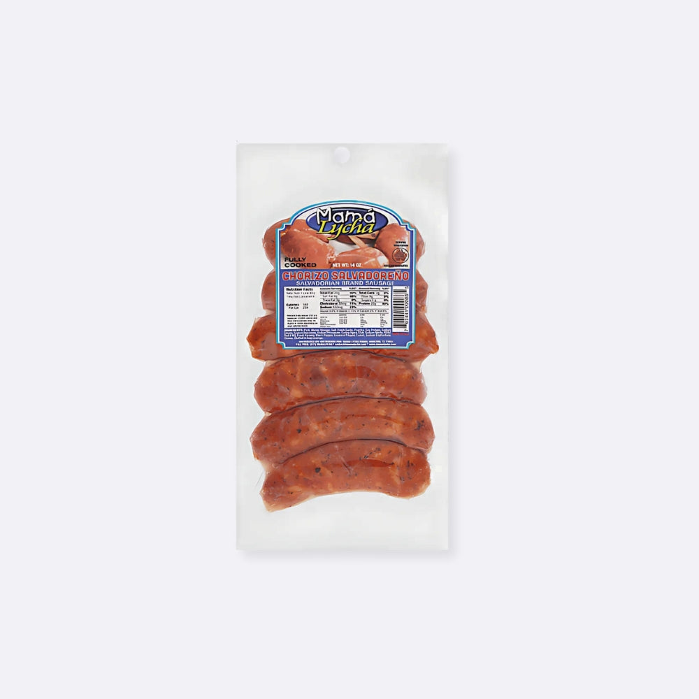 Mama Lycha Chorizo Salvadoreño - Paquete X 14 OZ