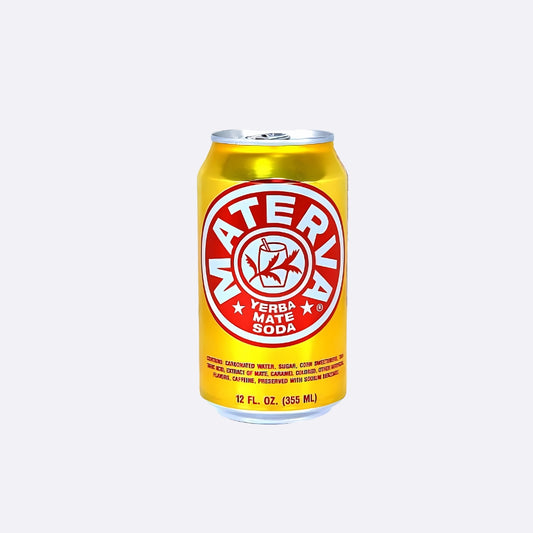 Materva Yerba Mate Soda - Lata X 1 Unidad