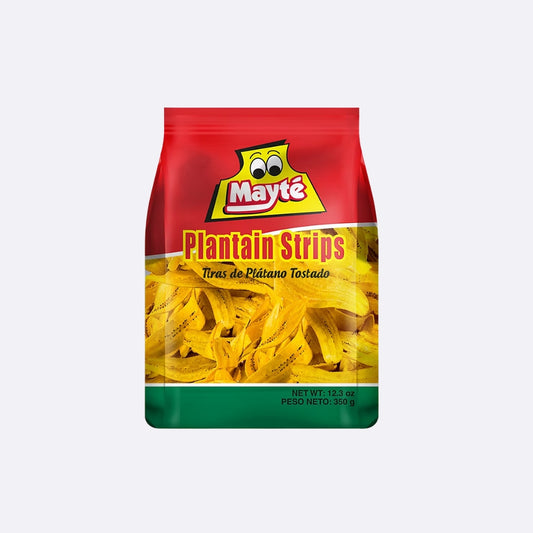 Mayté Tiras de Plátano Tostado - Paquete X 350 GR