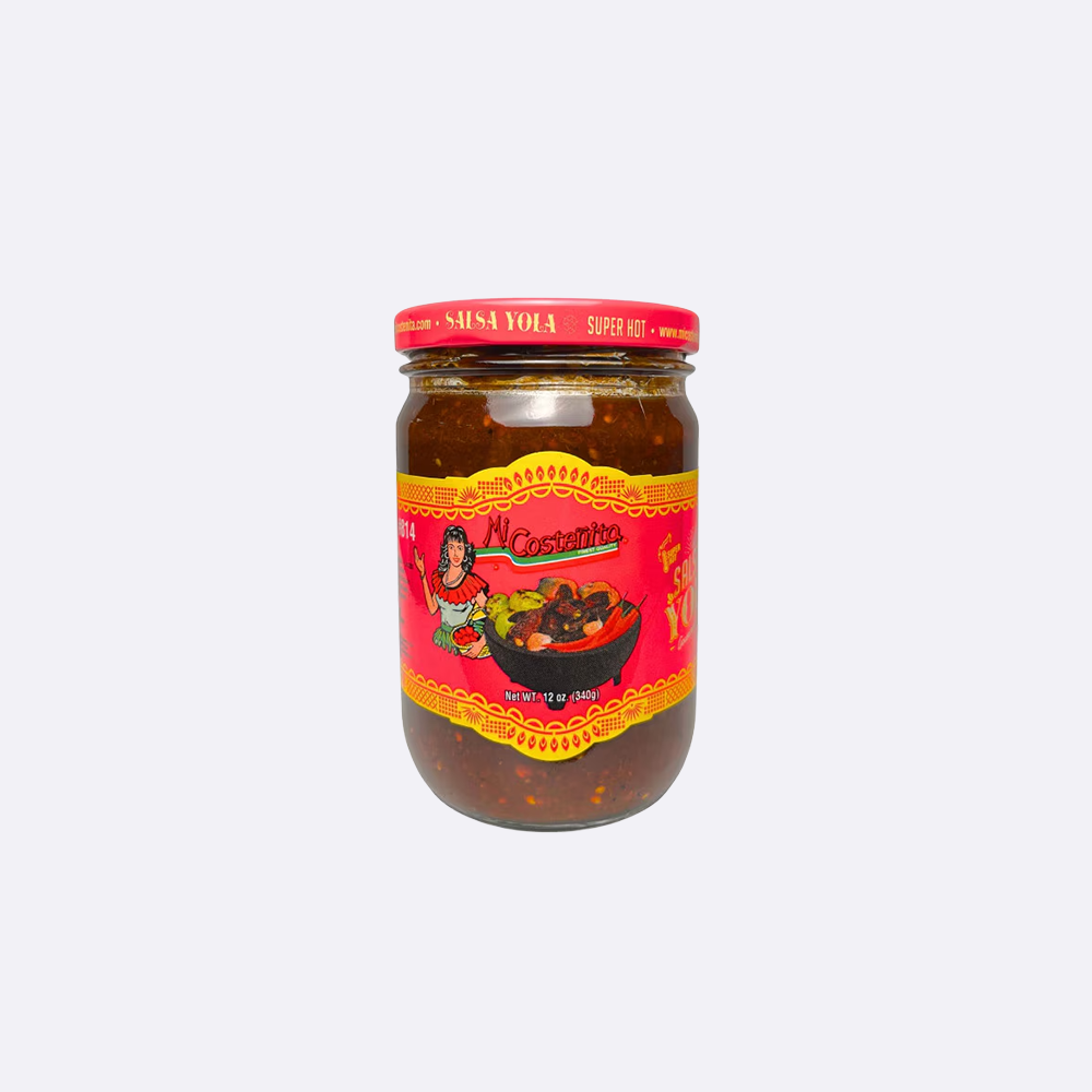 Mi Costeñita Salsa Yola / Chile Morita - Frasco X 12 OZ