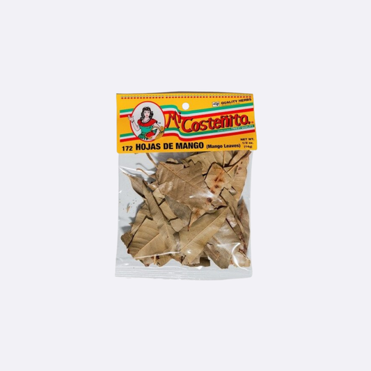 Mi Costeñita Hojas de Mango (Mango Leaves) - Paquete X 14 GR-Las Americas Supermarket