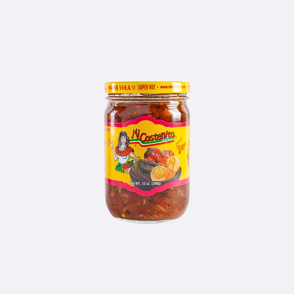 Mi Costeñita Salsa Yola / Roja de Molcajete - Frasco X 12 OZ-Las Americas Supermarket