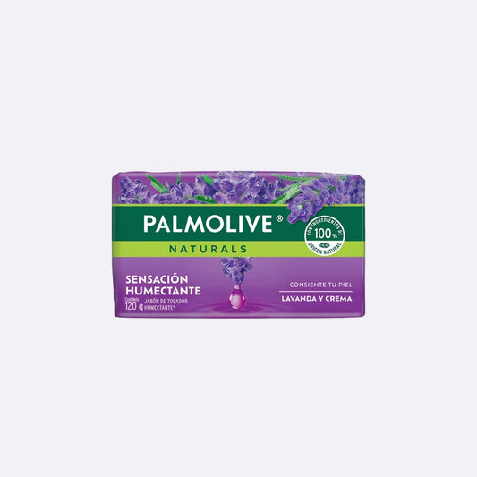 Palmolive Naturals Sensación Humectante Lavanda y Crema - Unidad X 120 GR