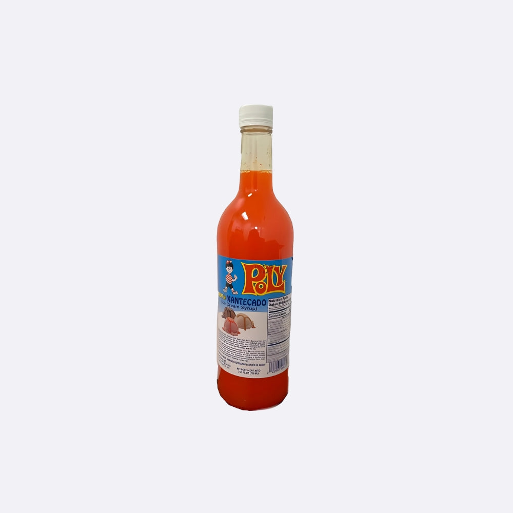 Poly Sirope de Mantecado - Botella X 24.5 OZ