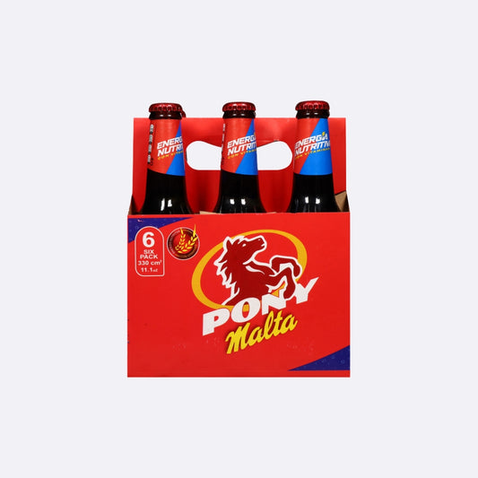 Pony Malta - Paquete 12 OZ X 6 Unidades