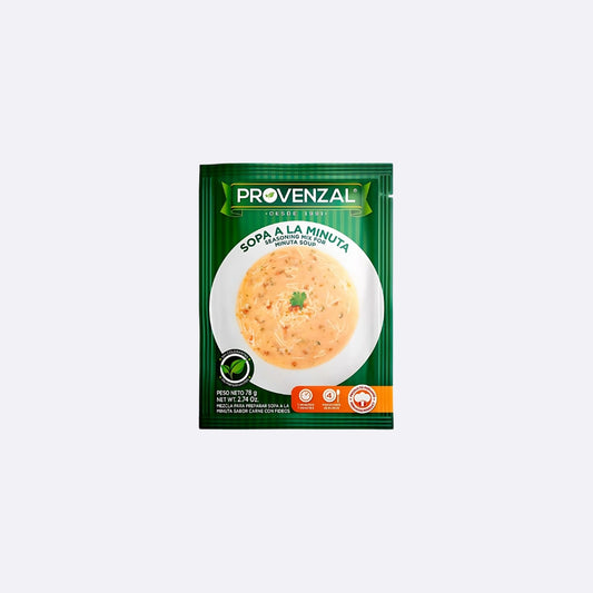 Provenzal Sopa a la Minuta - Paquete X 78 GR