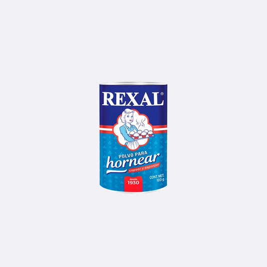Rexal Polvo de Hornear - Lata X 100 GR