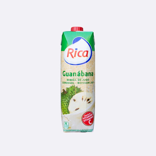 Rica Jugo de Guanábana - Tetra Pak 1 L X 1 Unidad