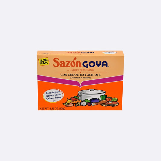 Sazón Goya Con Culantro y Achiote - Caja X 20 Sobres