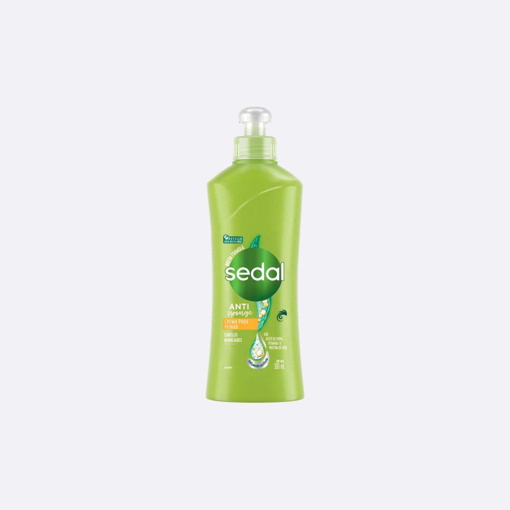 Sedal Anti Sponge Crema para Peinar - Frasco X 10.14 OZ