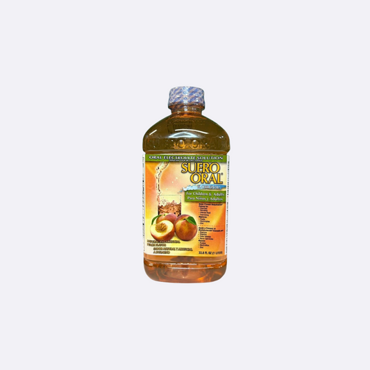 Suero Oral de Durazno - Botella X 33.8 OZ