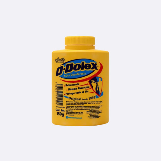 Talco Desodorante O-Dolex - Frasco X 150 GR