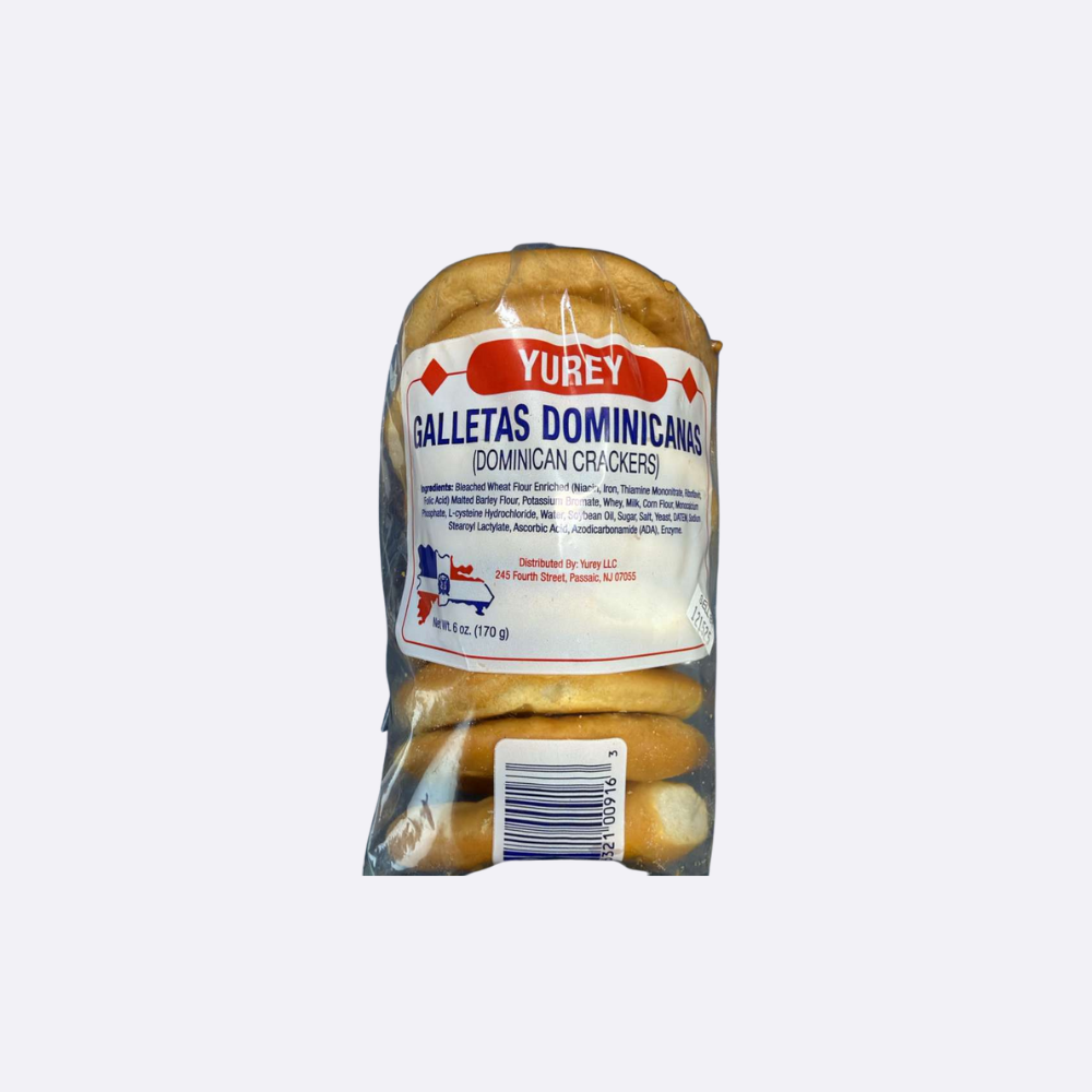 Yurey Galletas Dominicanas - Paquete X 6 OZ-Las Americas Supermarket