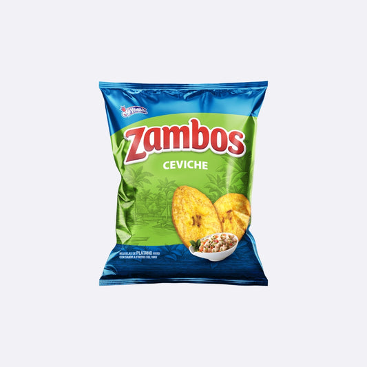 Zambos Plátanos Fritos Ceviche - Paquete X 150 GR